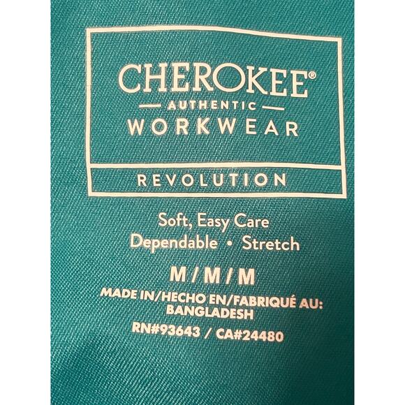 GUC Lot of 2 Cherokee/GT+ Performance Women's Scrub Tops Size Medium - Picture 6 of 9